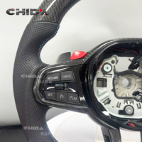 Volant en fibre de carbone personnalisé avec LED pour BMW F10 F30 F70 F31 F32 F01 F40 F20 F11 F22 F25 M3 M4 M5 G30 G20 G38 G28 G80 G05