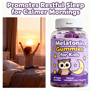 OEM/ODM aanpasbare 1mg melatonine gummies voor kinderen met kamille & citroenmelisse voor rustgevende slaap, leeftijd 3+, niet-afhankelijkheid bevorderend - Product Image 6