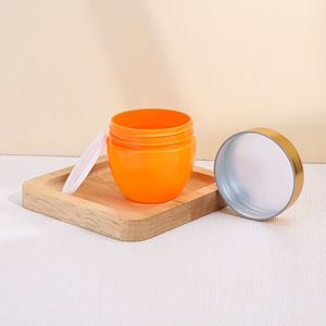 Pet <b>Plastic</b> <b>Jars</b> 50g Round Wide Mouth Cosmetic Packaging Cream Hair Mask Scrub Containers - Product Image 4
