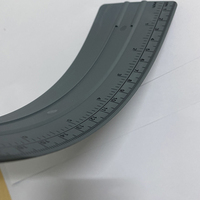 Raclette en vinyle avec échelle applicateur de décalcomanies Outil d'installation graphique Grands gobelets Épandeur Spatule Outil Film Raclette