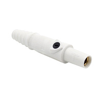 Connecteur Mini Camlock 600V 150A, Prise Femelle Inline à Broche Unique de Type Cam pour Câble 10-25MM² # 8- # 4 AWG)