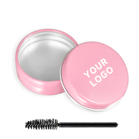Cire coiffante transparente pour sourcils à tenue extrême, gel fixateur longue durée pour sourcils, marque privée