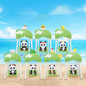 ตุ๊กตาแพนด้าโยกได้ ยู โม คราฟท์ ชุด 6 ชิ้น ของตกแต่งเรซิ่นสำหรับตั้งโต๊ะ ของขวัญสำหรับเด็กอายุ 8-13 ปี ใช้ได้ทั้งเด็กชายและเด็กหญิง - Product Image 2