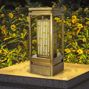 Lámpara Solar de Pilar de Aleación de Aluminio LED para Exteriores, Jardín, Montaje en Pared, Garantía de 3 Años - Product Image 3