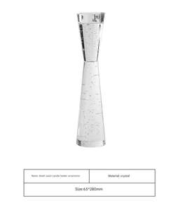 Venta directa de fábrica Luz Sala de exposición de lujo Cintura pequeña Candelabro de cristal Combinación de adornos de escritorio - Product Image 4