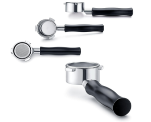 Porte-filtre sans fond de 54 mm, design nu, compatible avec les machines Breville <span class=keywords><strong>Sage</strong></span> <span class=keywords><strong>Barista</strong></span> <span class=keywords><strong>Express</strong></span>, comprend un panier filtrant de 18 g - Product Image 1