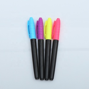 Eco-Friendly <strong>Black</strong> Shell Colorful Pen Cap 12-Color <strong>Permanent</strong> <strong>Markers</strong> for Paper Wood Metal Glass Water-Proof 30mm Plastic <strong>Marker</strong> - Product Image 5