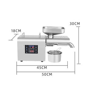 عصارة الزيوت الكهربائية بالضغط البارد والحار، ماكينة صنع زيت السمسم والخروع، آلة استخلاص الزيوت المنزلية - Product Image 6