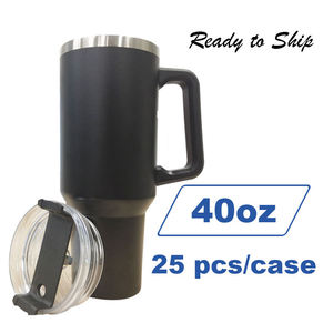 Custom 40oz Removable Handle Lids Sublimation Insulated Double Wall Stainless Steel Travel Mug LED Temperature Display BPA Free - Product Image 3