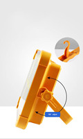 Lámpara Solar de 80000lm, 5 Modos, Linterna Portátil para Tienda de Campaña con Carga USB, Bombilla LED para Exteriores, Luz de Emergencia para Mercado Nocturno y Camping