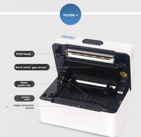 Imprimante d'étiquettes thermiques portables pour codes-barres, machine d'impression d'autocollants, vente chaude