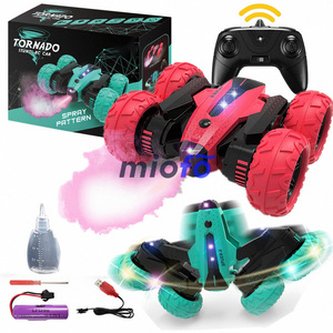 2.4G USB Cable Included RC <b>Toys</b> Double-Sided <b>Remote</b> <b>Control</b> Drift Stunt Cars with LED Lights Rc Car <b>Toys</b> - Product Image 1