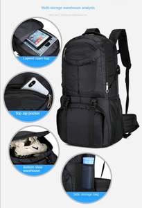 Sac à dos de randonnée de haute qualité avec logo de marque OEM personnalisé, 60l 40l 45l 50l 60l 70l 80l - Product Image 4