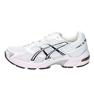 Zapatillas Deportivas para Hombre Asics, Blancas y Negras, con Tacón de 4 cm, de Lona, Modernas - Product Image 1