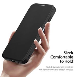 Pour Samsung Galaxy A16 4G / 5G <span class=keywords><strong>DUX</strong></span> <span class=keywords><strong>DUCIS</strong></span> <span class=keywords><strong>Skin</strong></span> X <span class=keywords><strong>Pro</strong></span> Series PC + TPU Phone Leather Case - Product Image 2