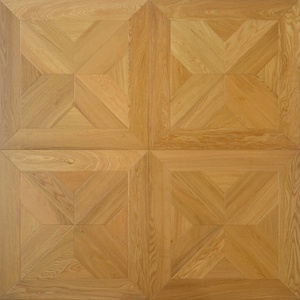 Lujoso <span class=keywords><strong>parquet</strong></span> de roble moderno Versalles Bien diseñado Instalación <span class=keywords><strong>flotante</strong></span> tipo clic Suelo de ingeniería de roble blanco cepillado - Product Image 3
