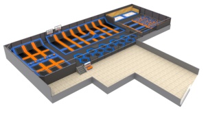 Plan de Negocios Profesional Topkidsplay, Nuevo y Más Grande <span class=keywords><strong>Parque</strong></span> de Trampolines Interior con Certificación TUV y ASTM, Capacidad para 100 Personas, <span class=keywords><strong>Cerca</strong></span> de Mí - Product Image 5