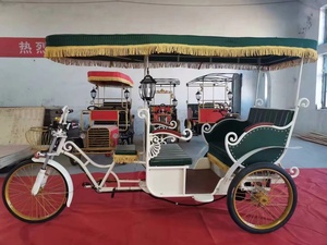Vélo de <span class=keywords><strong>taxi</strong></span> rétro à 3 roues pour 4 passagers - Product Image 2
