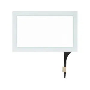 10 Aanraakpunten Oem Odm 7 Inch Multi Eeti Pcap Touch Glas Capacitieve Transparante Touchscreen Panel Overlay Kit