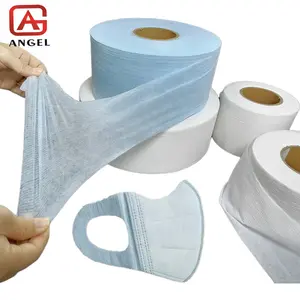 Esneklik Spunbond 80gsm elastik Nonwoven kumaş Nonwoven kumaş % 100% biyolojik olarak parçalanabilir elastik Nonwoven kumaş