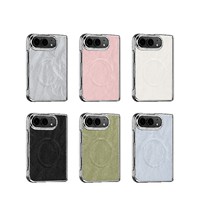 Étui de téléphone pliable Minibook Wallet pour iPhone Duo Ultra, en cuir PU, avec fermeture magnétique et protection en verre pour iPhone Duo Fold.