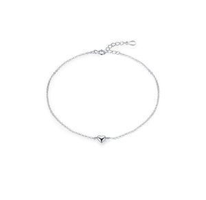 S925 silver snowflake chain Fine link round zircon <b>bracelet</b> Classic women's everyday wear S925 silver minimalist chain - Product Image 1