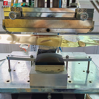 Machine d'estampage à chaud plat et courbe pour verre de carte de bouteille en céramique