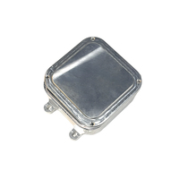 Precise Alignment CNC Machining OEM Aluminum Milling Drilling Parts Silver Shiny Precise Tolerance Custom Housing Parts