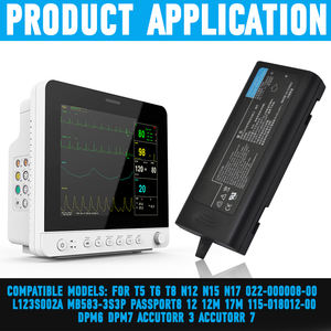 Литий-ионный аккумулятор LI23S002A Accutorr <span class=keywords><strong>3</strong></span> сменный T5 T6 T8 N12 N15 N17 паспорт 8 12 12 м 17 м 115-018012-00 DPM6 DPM7 - Product Image 5