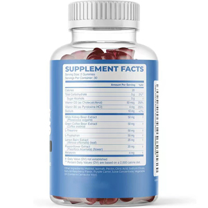 Odm/OEM nhãn hiệu riêng axit linoleic liên hợp để hỗ trợ thành phần cơ thể và khối lượng cơ nạc, đốt cháy chất béo Gummies - Product Image 2