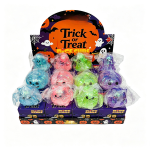 Juguetes Blandos de Calabaza, Murciélago y Fantasma Rellenos de Maltosa de Levantamiento Lento para Halloween, Truco o Trato, Alivio del Estrés, Juguete para Apretar para Niños - Product Image 3