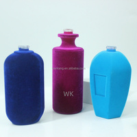 Botol Semprot Kaca Berbulu 50ml 60ml 100ml Bentuk Unik Botol Parfum Kaca Isi Ulang dengan Pompa Semprot dan Segel yang Baik