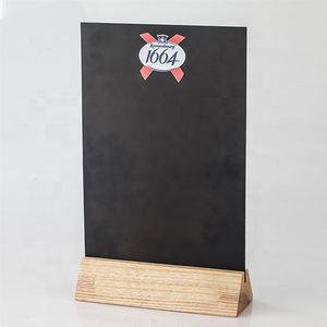 Pizarra de menú de madera para bar y restaurante, <span class=keywords><strong>mini</strong></span> pizarra de madera con logotipo personalizado, A3, A4, A5 - Product Image 6