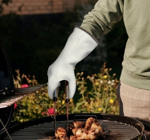 Gants anti-chaleur en silicone liquide de qualité alimentaire Stockage à froid Four à micro-ondes 500 degrés Gants de protection haute température - Product Image 3