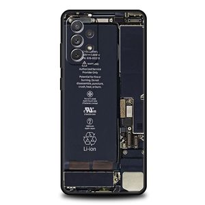 Funda de teléfono con placa de circuito interior para <span class=keywords><strong>Samsung</strong></span> A51 <span class=keywords><strong>A71</strong></span> A21S A12 A11 A31 A52 A41 A32 A23 A33 A53 A73 A03S A13 5G - Product Image 3