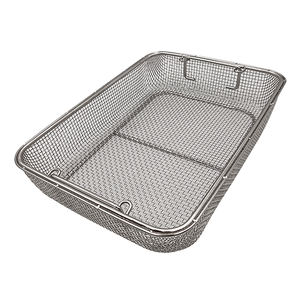 Panier de stérilisation de stockage de grillage de l'acier inoxydable 304 panier de maille en métal pour l'hôpital - Product Image 6