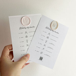 Emballage de vente au détail de <span class=keywords><strong>magasinier</strong></span> en ligne 6 pièces autocollants de cire à cacheter auto-adhésifs pour enveloppes de mariage et d'affaires - Product Image 5