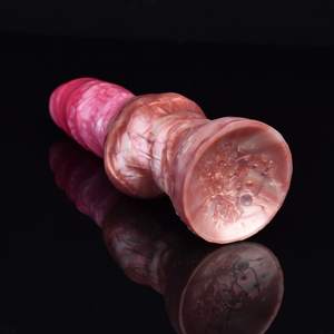 Fantasi anjing simpul Dildo dengan cangkir hisap silikon <span class=keywords><strong>Anal</strong></span> Plug wanita Masturbator <span class=keywords><strong>Vagina</strong></span> Stimula mainan seks untuk wanita - Product Image 5