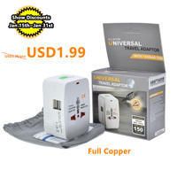 Adaptateur de prise de courant universel international à vente chaude, adaptateur de voyage 931l