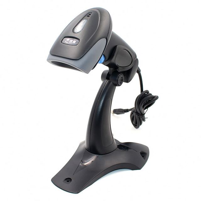 Wired Handheld Barcode Scanner QR Code Scanner  Supports Screen Scan Handheld CMOS Imager Portable USB Bar Code Reader