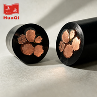 Câble d'alimentation flexible Huaqi PUR 3x25+1x10+4x2.5 0.6/1kV, conducteur en cuivre, gaine PUR multiconducteurs, câble de commande industriel