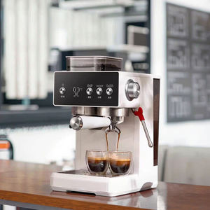 Лидер продаж, оптовая продажа, лучшая дешевая Высококачественная промышленная цифровая Полуавтоматическая кофеварка для капучино эспрессо - Product Image 2