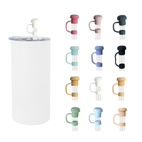 Protège-pailles personnalisés écologiques certifiés CE, en caoutchouc silicone 100% naturel, breloques de 8mm-10mm pour gobelets