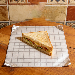 셀룰러 알루미늄 호일 샌드위치 포장지 - 부드러운 촉감의 논스틱 식품 포장지 (레스토랑용) - 버거 포장지 - Product Image 3