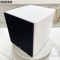 SLIM DK 12S II Caissons de basses 12 pouces Haut-parleur pour Home Cinéma Caisson de basses actif de 400 watts Caissons de basses à effet choquant
