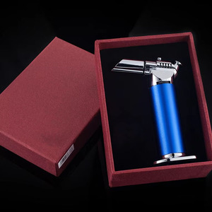 Encendedor de Gas Recargable Jet Advantage de Yiwu JUJI, Encendedor de Llama Grande para Fumar y Hacer Barbacoas, Diseño Retro - Product Image 5