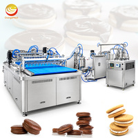 Ligne de production de biscuits ORME : pâtisseries au chocolat, biscuits sandwichs aux guimauves, formage et positionnement