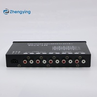 Zhengyin-LDZS EQ7-BAND frekans alt subwoofer ile grafik eşitleme ön amplifikatör 12V yüksek sadakat araba amplifikatör