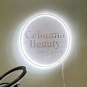 Insegna con Lettere in Acciaio Inox HFBH, Lettere Metalliche Dorate per Decorazione, Logo Aziendale, Numero da Parete, Monogramma in Metallo Nero - Product Image 4