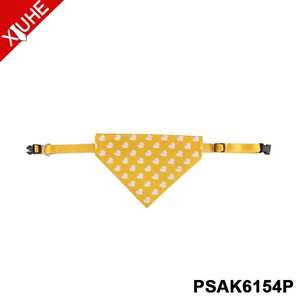 Nuevo diseño de dibujos animados patrón bufandas Digital impreso mascotas <span class=keywords><strong>Bandana</strong></span> personalizado poliéster mascota triángulo bufanda - Product Image 4